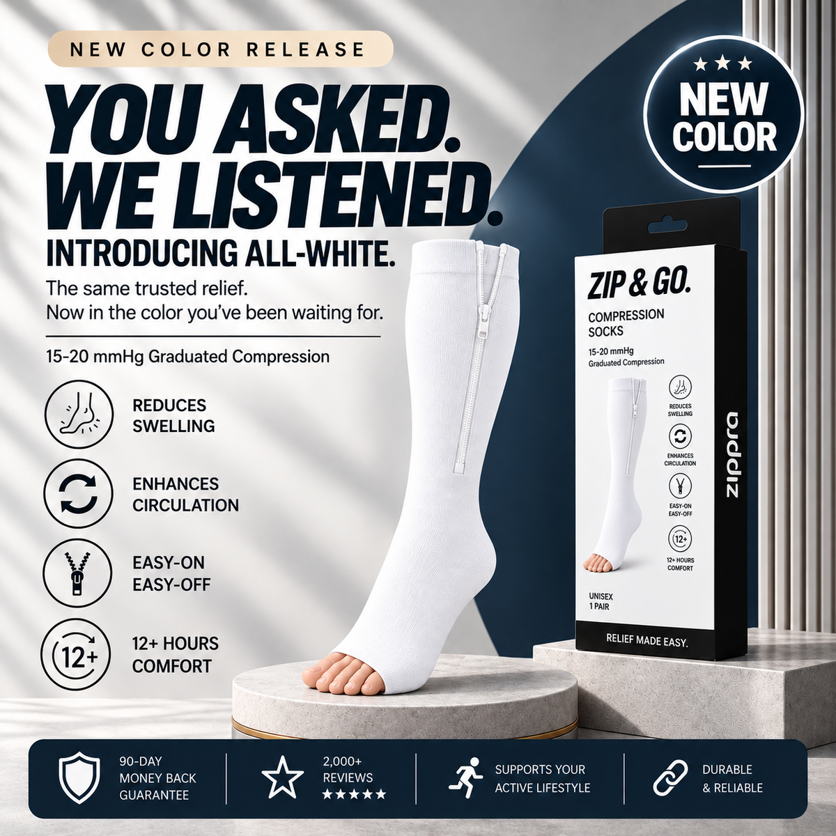 ZIPPRA COMPRESSION SOCKS Combo