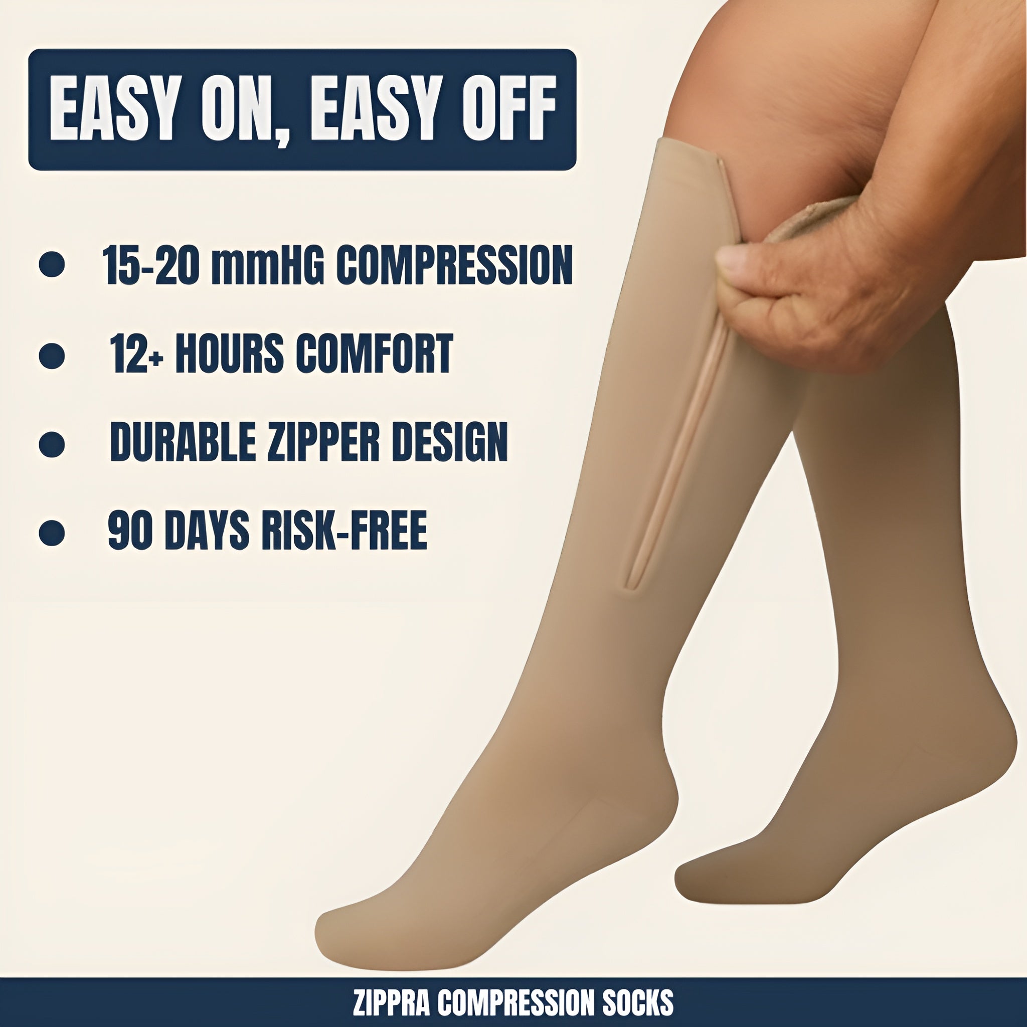 ZIPPRA COMPRESSION SOCKS