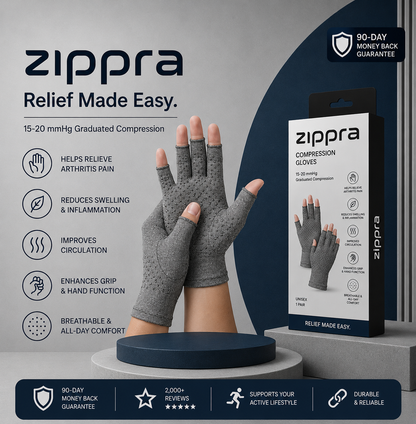 Zippra Compression Gloves