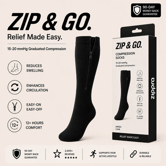 ZIPPRA COMPRESSION SOCKS
