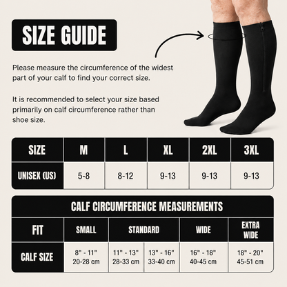 ZIPPRA COMPRESSION SOCKS